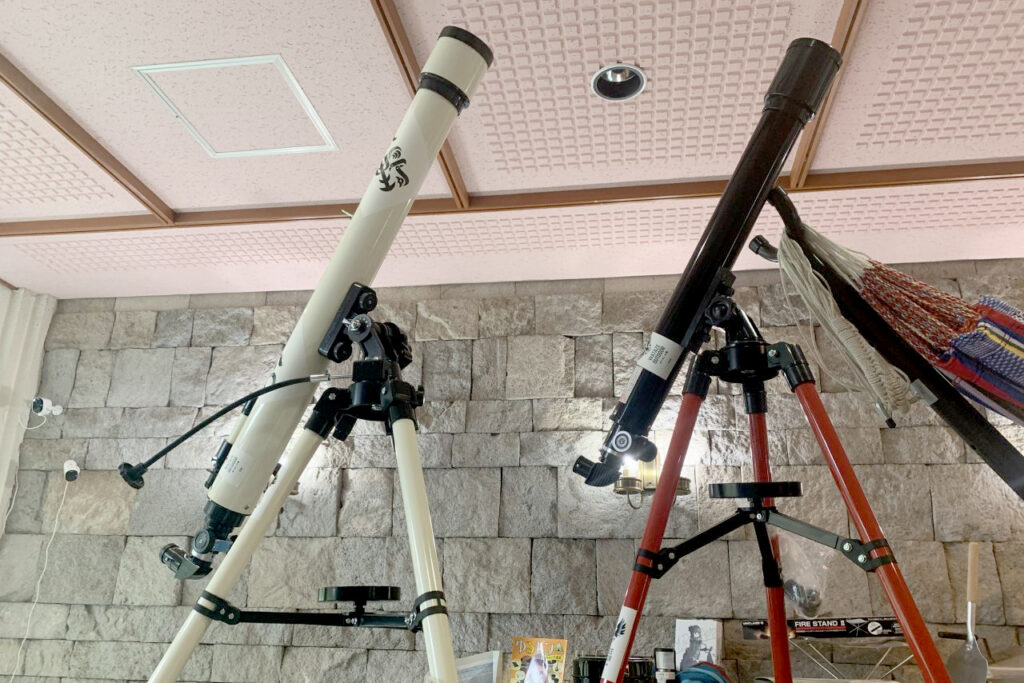 天体望遠鏡セット。スコープテック ラプテル60と、スコープテック アトラス80。