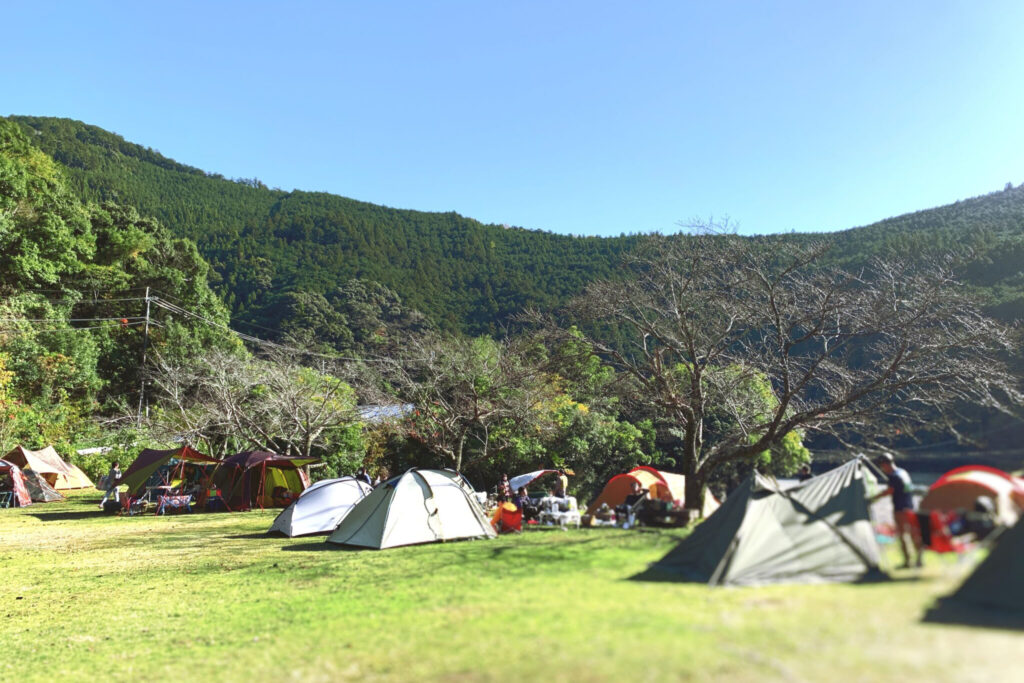 和歌山県熊野本宮 おとなしの郷 Wataze Outdoor 渡瀬 わたぜ のキャンプ場 コテージ 温泉センター併設のアウトドア